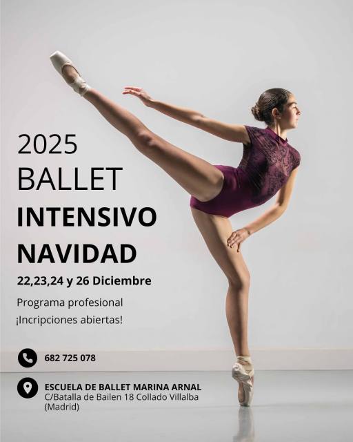 Ballet Intensivo Navidad 2025
